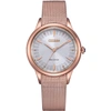 Citizen Damenuhr EcoDrive rosevergoldet EM1153-88A