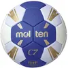 molten harzfreier Handball Wettspielball blau/weiß/gold Gr. 0