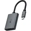 TP-Link UA430C (USB-C 3.0), Speicherkartenlesegerät, Grau, Silber