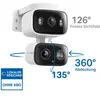 2K+2K Dual-Objektiv 360° Outdoor Kamera | Tapo C246D
