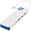 Hyper® HyperDrive Flex 8 Dockingstation USB-C Hub weiß/blau