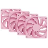 HYTE Lüfter FA12 4er Pack 120mm strawberry milk rosa