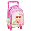 Barbie Happy Thoughts rollender Kindergarten-Rucksack, Tasche 30 cm