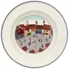 Villeroy & Boch Suppenteller Dorf Design Naif, Teller, Mehrfarbig