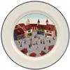 Villeroy & Boch Speiseteller Dorf Design Naif, Teller, Weiss