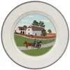 Villeroy & Boch Frühstücksteller Bauer Design Naif, Teller, Mehrfarbig
