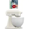 KitchenAid 5KSM156CXEPL, Standmixer, Weiß, Schlagen, Mixen, 4,8 l, Por...