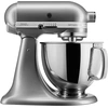 KitchenAid 5KSM175PSECU, Standmixer, Silber, Kneten, Mixen, Rührer, 1,...