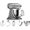 KitchenAid Artisan Küchenmaschine 5KSM175PS Medaillon-Silber