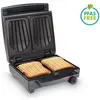 Fritel SANDWICH MAKER SW1451, Kontaktgrill, Schwarz
