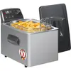 Fritel Turbo SF 4551, Fritteuse, Schwarz, Grau, Silber