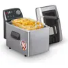 Fritel Turbo SF4170 Friteuse, Fritteuse, Schwarz, Silber