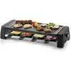 Domo Steingrill Raclette DO9189G, Racletteofen, Schwarz