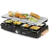 Domo Steengrill-grill-raclette DO9262G gourmetstel, Racletteofen, Schw...