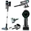 Domo DO244SV, Stabstaubsauger, Beutellos, Schwarz, Silber, 0,8 l, Rech...