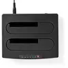 Nedis Festplatten-Dockingstation 2 Festplatten - USB 3.2 Gen1, USB Typ...