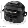 Nedis Heissluft Fritteuse, Fritteuse, Schwarz