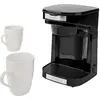 Nedis KACM140EBK, Filterkaffeemaschine, Gemahlener Kaffee, 450 W, Schw...