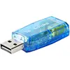 Nedis Soundkarte 5.1 USB 2.0 Mikrofonanschluss: 1x 3.5 mm Headset Verb...