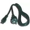 Cable d'Alimentation Tripolaire (1 m), Stromkabel, Schwarz