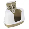Moderna Flip Cat Corner Katzentoilette 56x45x39 Cm