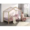Vipack Dallas 3 Hausbett 90 x 200 cm Liegefläche inkl. Textilhimmel, N...