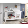Vipack Baumhaus Bett inkl. Rolllattenrost, Liegefläche 90 x 200 cm, Au...