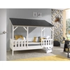 Vipack Hausbett Set inkl. Rolllattenrost und Matratze, Liegefläche 90 ...