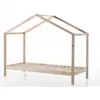 Vipack Dallas 3 Hausbett 90 x 200 cm Liegefläche, Natur Natur