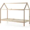 Vipack Dallas 2 Hausbett 90 x 200 cm Liegefläche, Natur Natur