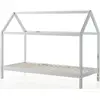Vipack Dallas 2 Hausbett 90 x 200 cm Liegefläche, Weiß Weiß