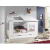 Vipack Baumhaus Bett 90 x 200 cm Liegefläche und Bettschublade offenes...
