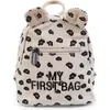 CHILDHOME Kinderrucksack My First Bag Canvasstoff Leopardmotiv