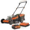 Powerplus POWDPGLWS2, Schieberasenmäher, 500 m², 42 cm, 2,5 cm, 7,5 cm...