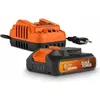 Akku und Ladegerät   Dual Power   POWDP90620   20V 2,0Ah Akku und 2A L...