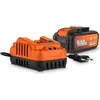 Powerplus 2x20v 5.0/2.5ah Ladegerät Und Batterie