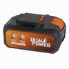 Powerplus 2x20v 5.0/2.5ah Batterie