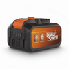 Powerplus 2x20v 8.0/4.0ah Batterie Orange  Orange One Size