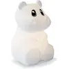 Kidywolf, Nachtlicht, Nachtlicht mit Farbwechsel Nilpferd 15cm