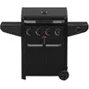 Barbecook, Gasgrill, Luca 412 gasbarbecue met kast en zijbrander zwart...