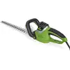 Heckenschere, 600W, Doppelschnitt-Messer, 59 cm, Handprotektor, Griff ...