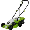 Elektrischer Rasenmäher, 1400W, Induktionsmotor, Schnittbreite 34 cm  ...