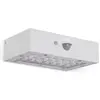 Solare Wandleuchte LED, 3W, Weiß, Außenbeleuchtung, Bewegungsmelder, 3...