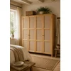 CAMIF OTTO home Kleiderschrank Hällevik Eiche - aus FSC® Massivholz, W...