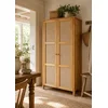 Camif OTTO home Kleiderschrank Hällevik Eiche - aus FSC® Massivholz, W...