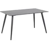 Wicklow Esstisch 80x140cm Schwarz.