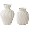 Vase aus Keramik House Nordic (x2) 8,8x11,8 cm/10,5x14,5 cm