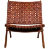 Klappstuhl aus Leder House Nordic Perugia 74x66x73 cm