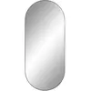 Ovaler Spiegel aus Stahl House Nordic Jersey 35x80x0,5 cm