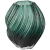 Vase aus Glas House Nordic Mouth Blown (x4) 19x23 cm